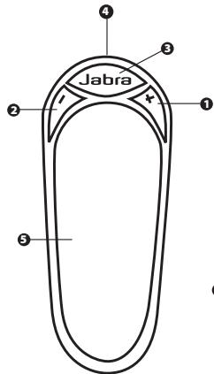 JABRA BT3010 - 2.À propos de votre oreillette Jabra BT3010 - 1
