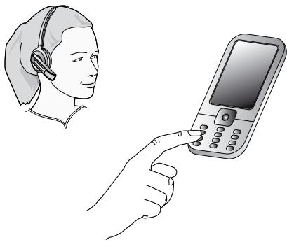 JABRA GO 6430 - Numérotaion avec un téléphone portable standard - 1
