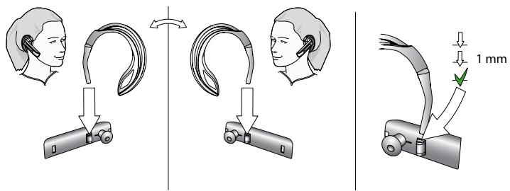 JABRA GO 6430 - Montage du contour d'oreille sur une des deux oreilles - 1