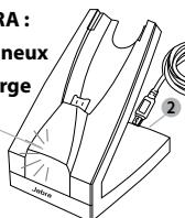 JABRA JX20 PURA - Socle JX20 PURA : - 1