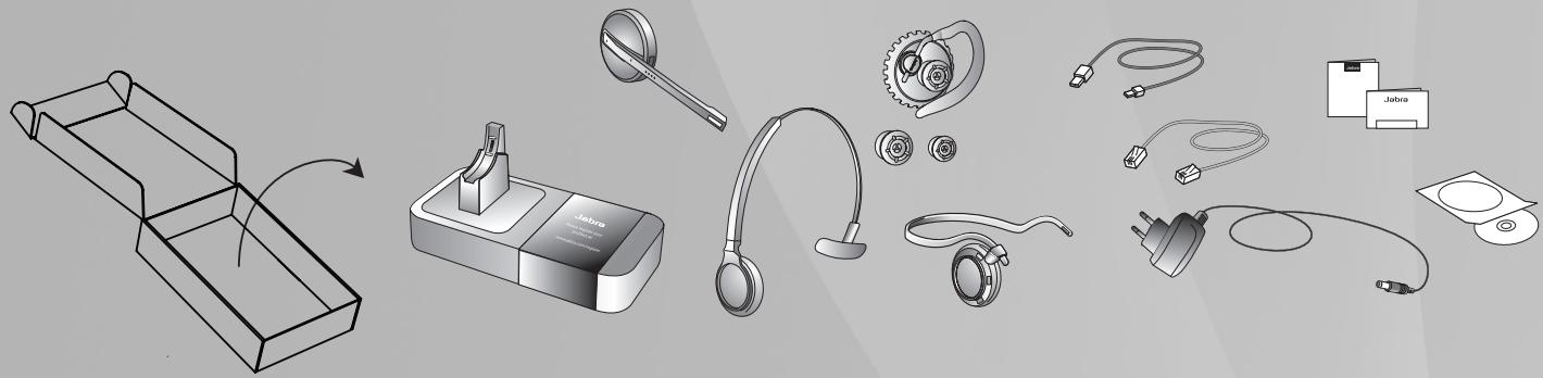 JABRA PRO 9400 - Jabra® PRO™ 9400 Series GETTING STARTED - 1