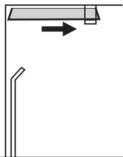 SUPRA FOYER HIRVIK TABLO 10KW - MISE EN PLACE DU DÉFLECTEUR (FIG. 4.6) - 3