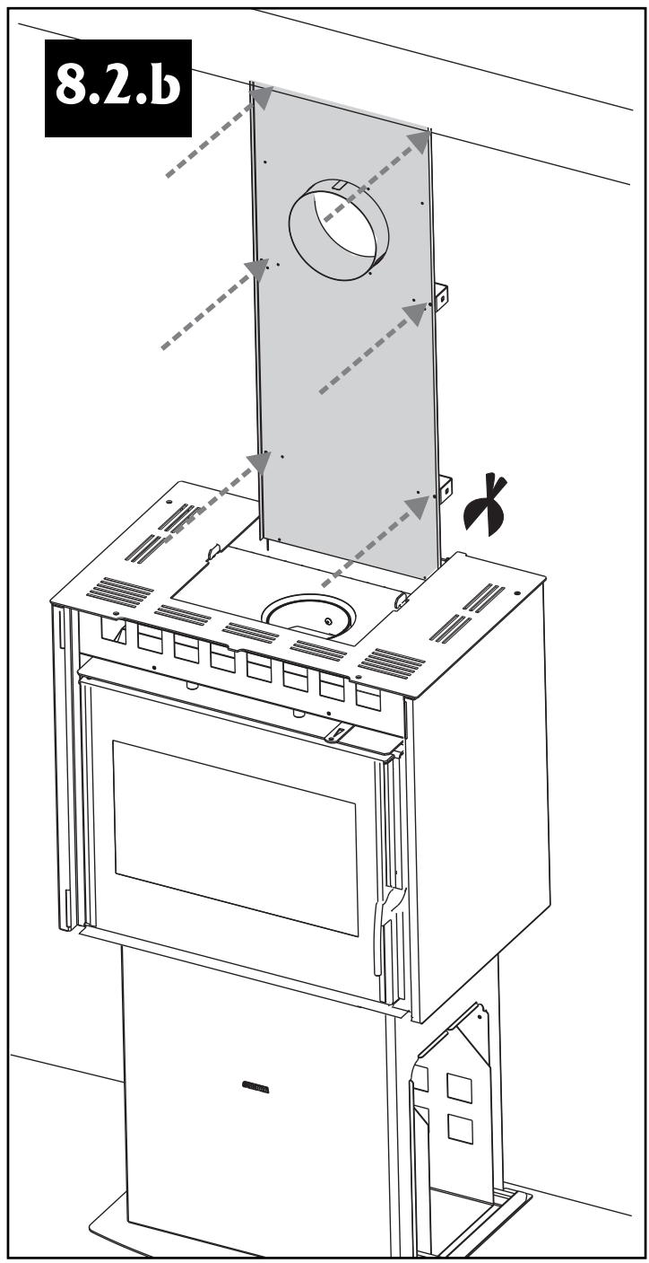 SUPRA VALLAURIS 2.3 N - FIXATION DE L'ARRIÈRE DU Cache-TUYAU - 2