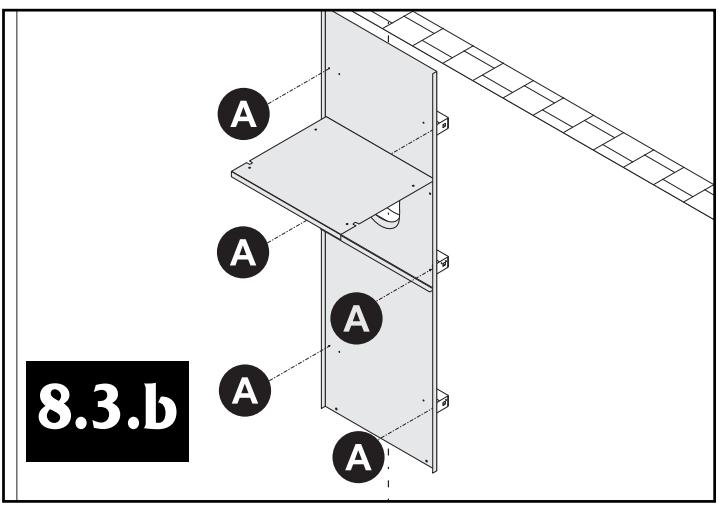SUPRA VALLAURIS 2.3 N - FIXATION DU FAUX-PLAFOND DE CACHE-TUYAU - 2