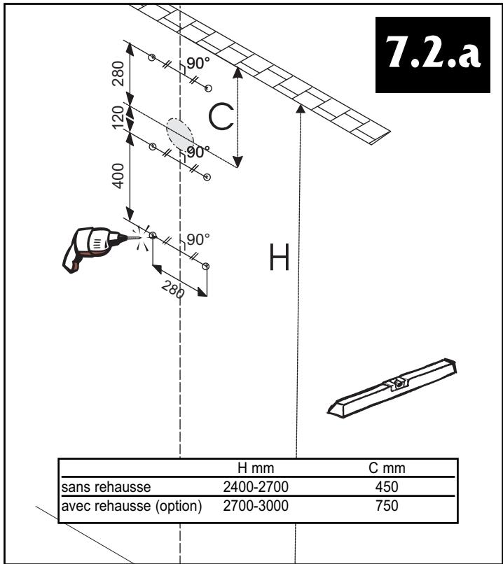SUPRA VALLAURIS 2.3 N - MARQUAGE ET FIXATION DES SUPPORTS - 1