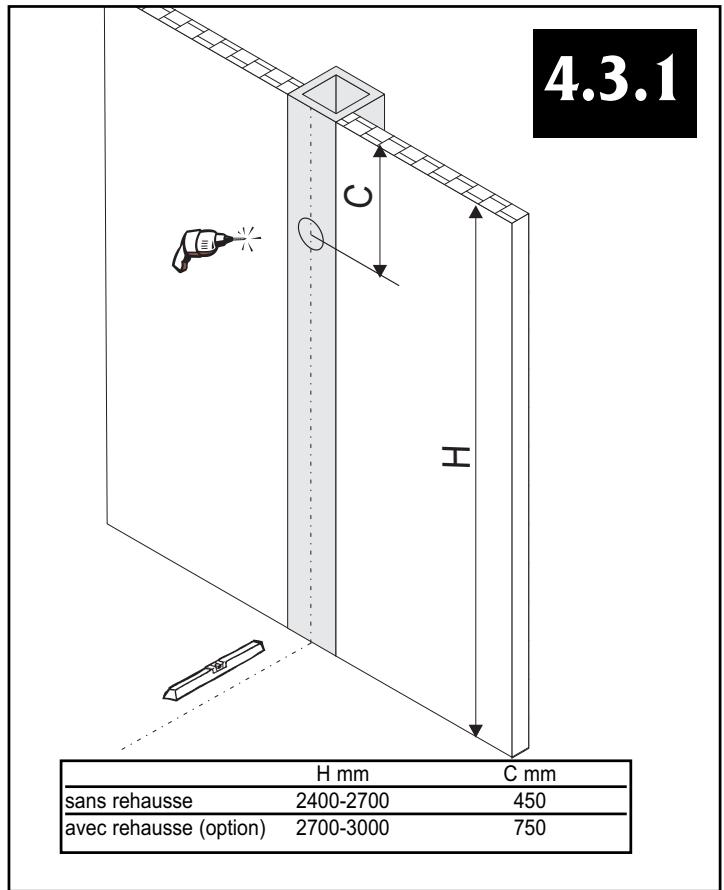 SUPRA VALLAURIS 2.3 N - RACCORDEMENT HORIZONTAL DEVANT LE MUR - 1