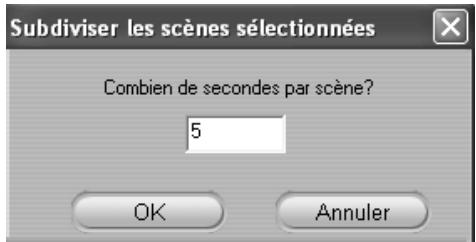 PINNACLE STUDIO 9 - Pour subdivisser les scènes de l'Album : - 1