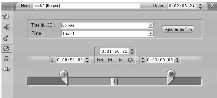 PINNACLE STUDIO 9 - L'outil CD audio - 2