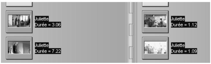 PINNACLE STUDIO 9 - Sélection des scènes par nom - 2