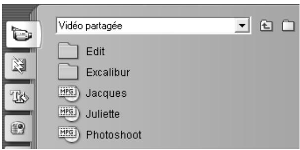 PINNACLE STUDIO 9 - Ouverture d'un dossier - 1