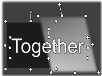 PINNACLE STUDIO 9 - Boutons de disposition des objets - 1