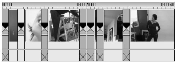 PINNACLE STUDIO 9 - La commande Transition avec ondulation - 3