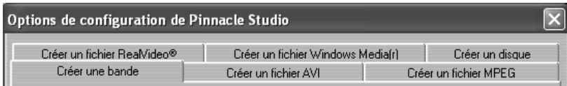 PINNACLE STUDIO 9 - À propos des options de configuration de Studio - 2