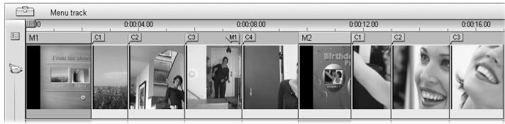 PINNACLE STUDIO 9 - La piste menu - 1