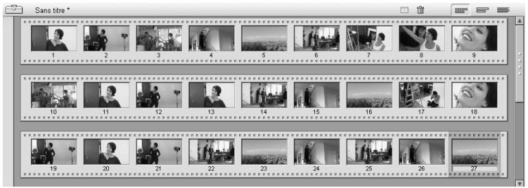 PINNACLE STUDIO 9 - Affichage Scenario - 2