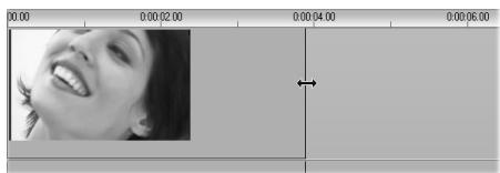 PINNACLE STUDIO 9 - Pour découvert un seul clip dans le Plan de montage : - 3