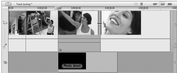 PINNACLE STUDIO 9 - MONTAGE AVANCE DANS LE PLAN DEMONTAGE - 1