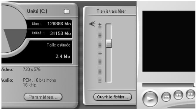 PINNACLE STUDIO 9 - Copie d'un fichier AVI sur bande - 1