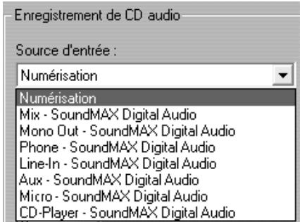 PINNACLE STUDIO 9 - Options d'enregistrement d'un CD - 1