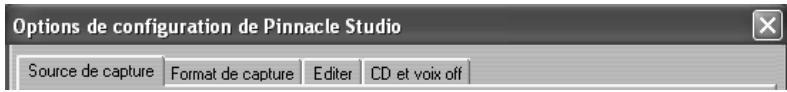 PINNACLE STUDIO 9 - Paramétrage des options - 1