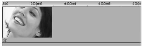 PINNACLE STUDIO 9 - Pour découvert un seul clip dans le Plan de montage : - 1