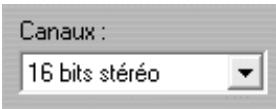 PINNACLE STUDIO 9 - Paramètres de la compression audio - 2
