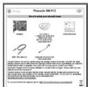 PINNACLE 500 PCI - You've disposed des éléments suivants: - 3