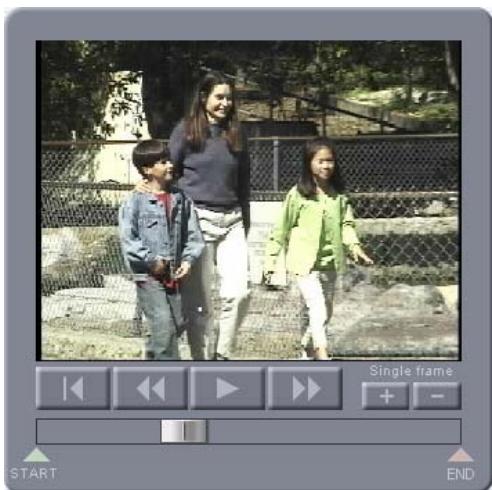 PINNACLE INSTANT VIDEOALBUM - La fenetre de previsualisation - 1