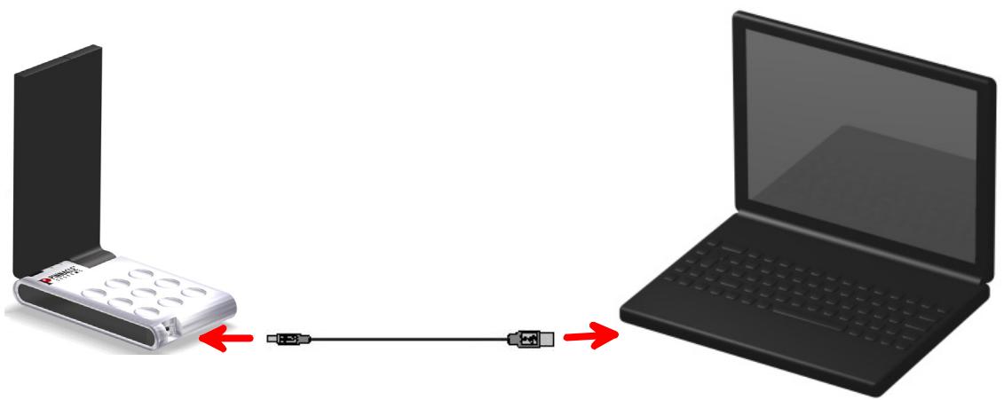 PINNACLE PCTV DVB-T PRO USB - Raccordement à l'ordinateur - 2