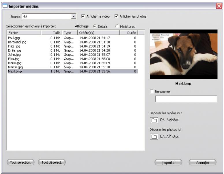 PINNACLE STUDIO 12 - IMPORTER DES MEDIAS D'APPAREILS EXTERNES - 1