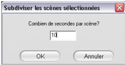 PINNACLE STUDIO 12 - Pour subdivisser les scènes de l'Album : - 1