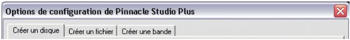PINNACLE STUDIO 12 - Paramétrage des options - 2