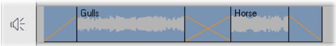 PINNACLE STUDIO 12 - Transitions sur les pistes audio - 3