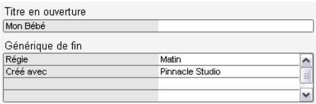 PINNACLE STUDIO 12 - Options de SmartMovie - 3