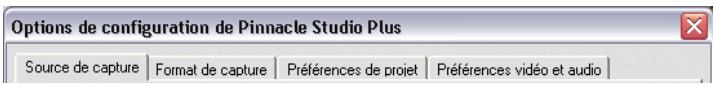 PINNACLE STUDIO 12 - À propos des options de configuration de Studio - 1