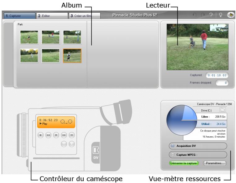 PINNACLE STUDIO 12 - Acquisition numérique - 1