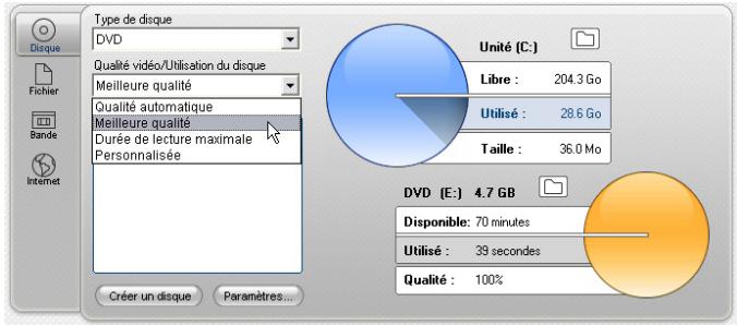 PINNACLE STUDIO 12 - Voici comment éditer votre film sur un disque ou une image de disque : - 1