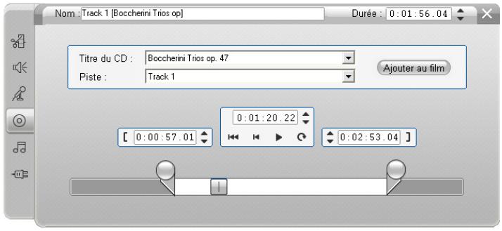 PINNACLE STUDIO 12 - L'outil CD audio - 2