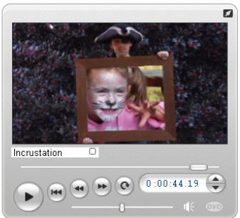 PINNACLE STUDIO 12 - L'interface de l'effet incrustation couleur (Chroma Key) - 3