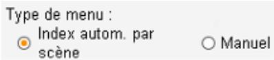 PINNACLE STUDIO 12 - Les options Type de menu - 1
