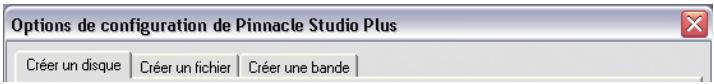 PINNACLE STUDIO 12 - À propos des options de configuration de Studio - 2