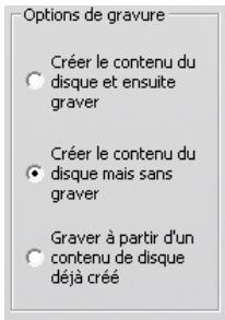 PINNACLE STUDIO 12 - Options de gravure - 1