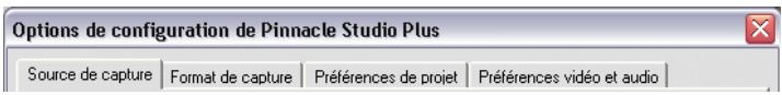 PINNACLE STUDIO 12 - Paramétrage des options - 1