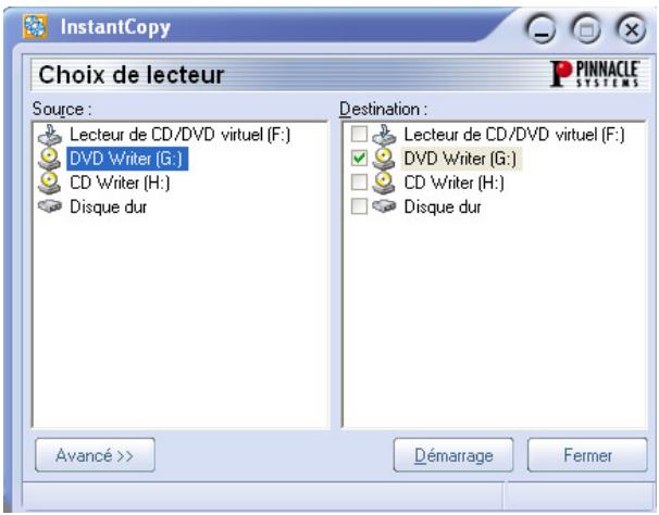 PINNACLE STUDIO MEDIASUITE - Utilisation de InstantCopy - 1