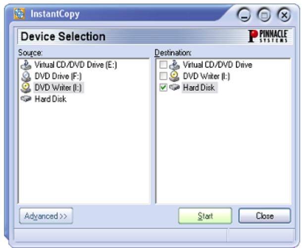 PINNACLE STUDIO MEDIASUITE - Using InstantCopy - 1