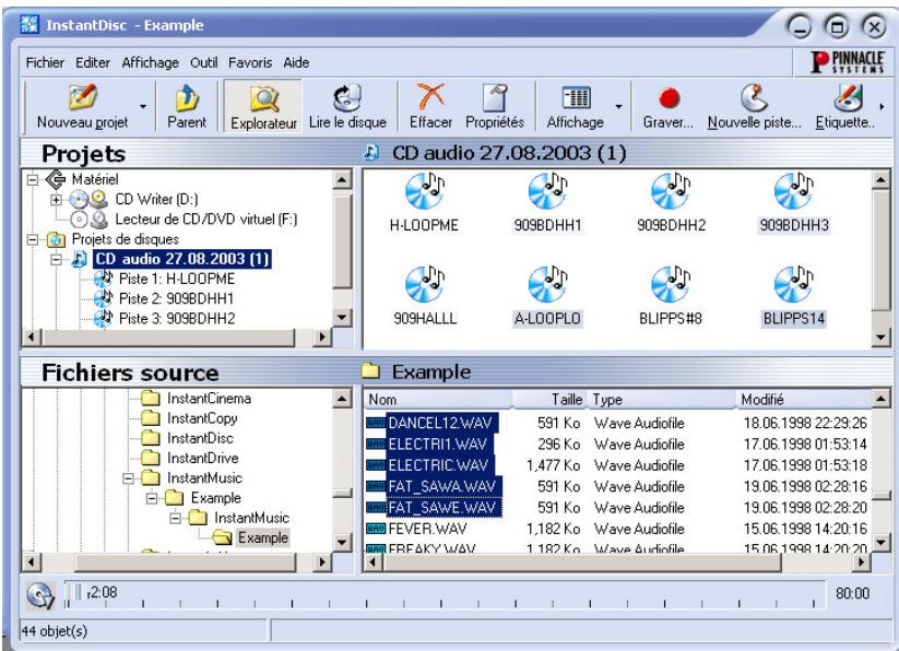 PINNACLE STUDIO MEDIASUITE - Créer un CD sans l'Assistant - 1