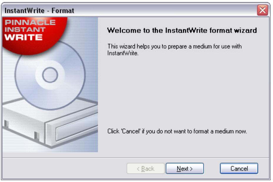 PINNACLE STUDIO MEDIASUITE - Formatting - 1