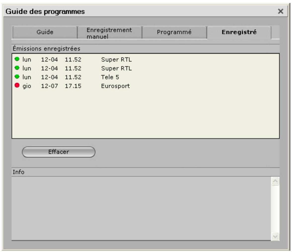 PINNACLE TVCENTER PRO - Enregistrements - 1