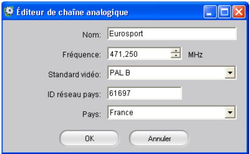 PINNACLE TVCENTER PRO - Éditer une chaîne - 1