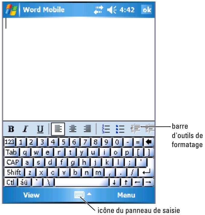 DELL AXIM X51V - Utilisation de programmes combinons - 2